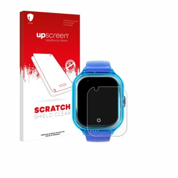 Front side of a product packaging with the brand logo upscreen. Next to it is the device SaveFamily Enjoy shown with the corre