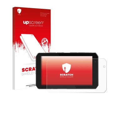 Front side of a product packaging with the brand logo upscreen. Next to it is the device Chigee AIO-5 Play shown with the corr