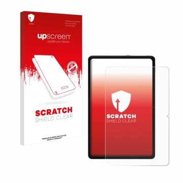 Front side of a product packaging with the brand logo upscreen. Next to it is the device Xiaomi Redmi Pad Pro 5G shown with th