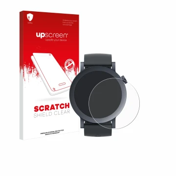 Front side of a product packaging with the brand logo upscreen. Next to it is the device Nothing CMF Watch Pro 2 shown with th