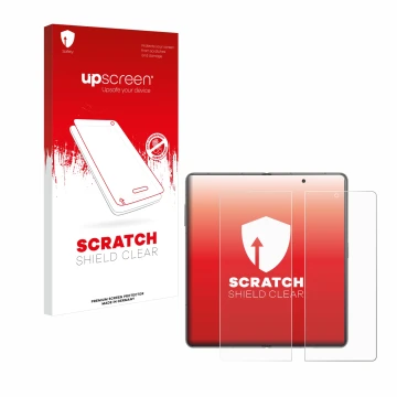 Front side of a product packaging with the brand logo upscreen. Next to it is the device Honor Magic V3 (inneres Display) show