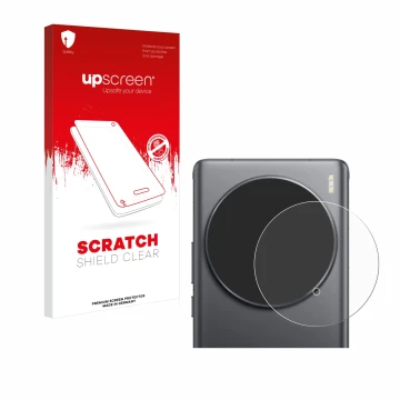 Front side of a product packaging with the brand logo upscreen. Next to it is the device Vivo X100 Ultra (ONLY Camera Lens) sh