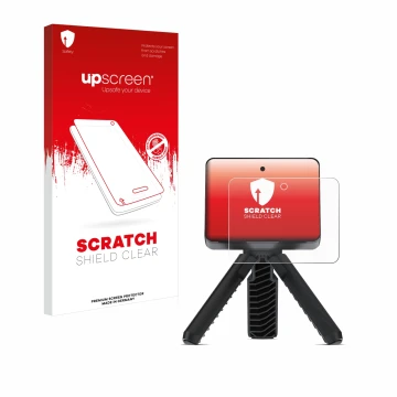 Front side of a product packaging with the brand logo upscreen. Next to it is the device Garmin Approach R10 shown with the co