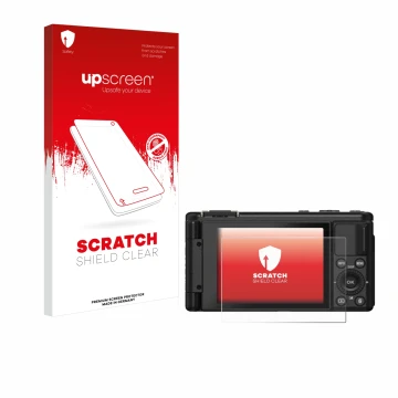 Front side of a product packaging with the brand logo upscreen. Next to it is the device Yashica City 200 shown with the corre
