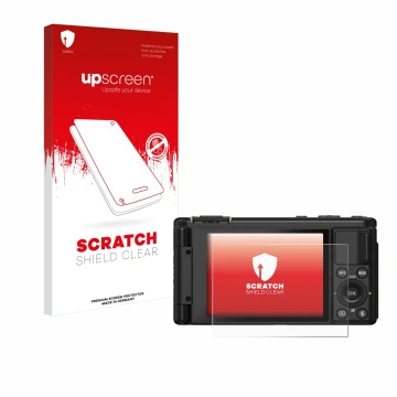 Front side of a product packaging with the brand logo upscreen. Next to it is the device Yashica City 100 shown with the corre