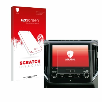 Front side of a product packaging with the brand logo upscreen. Next to it is the device Subaru Forester 2022-2024 8