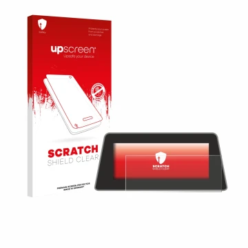 Front side of a product packaging with the brand logo upscreen. Next to it is the device BMW 5 G30/G31 Navigation Business 201