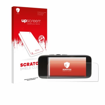 Front side of a product packaging with the brand logo upscreen. Next to it is the device Peterson StroboClip HD shown with the
