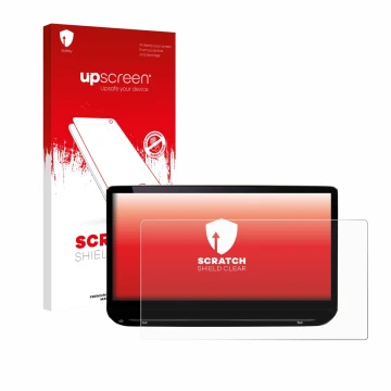 Front side of a product packaging with the brand logo upscreen. Next to it is the device Skoda Octavia Combi Selection 13