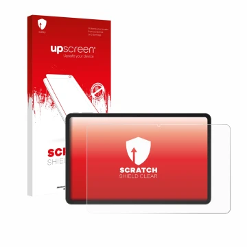 Front side of a product packaging with the brand logo upscreen. Next to it is the device Doogee V Pad 12