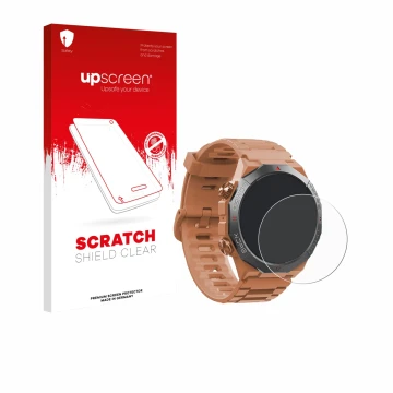 Front side of a product packaging with the brand logo upscreen. Next to it is the device Qecnato S10 1.39