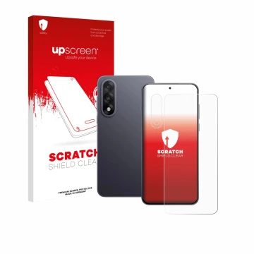 Front side of a product packaging with the brand logo upscreen. Next to it is the device OnePlus Nord 5 (Front+Camera) shown w