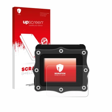 Front side of a product packaging with the brand logo upscreen. Next to it is the device Shearwater Perdix 2 shown with the co