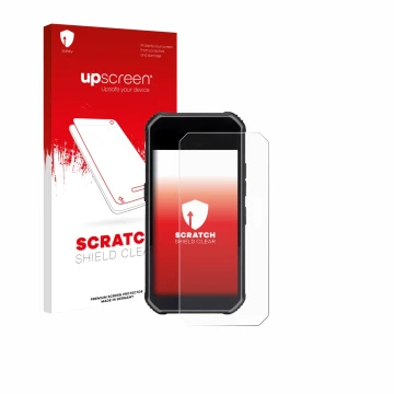 Front side of a product packaging with the brand logo upscreen. Next to it is the device SkyCaddie Pro 5X shown with the corre