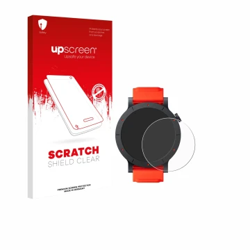 Front side of a product packaging with the brand logo upscreen. Next to it is the device Nothing CMF Watch 3 Pro shown with th