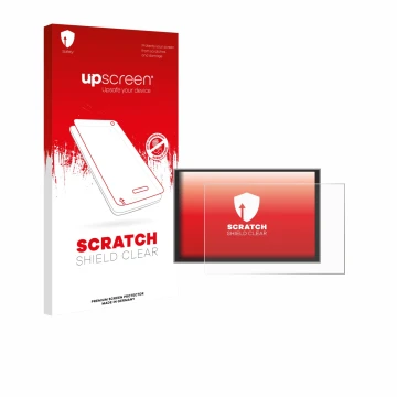 Front side of a product packaging with the brand logo upscreen. Next to it is the device Renault Master 2025 shown with the co