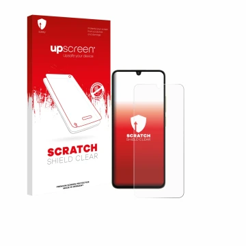 Front side of a product packaging with the brand logo upscreen. Next to it is the device Oukitel C59 Pro shown with the corres
