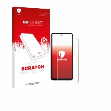 Front side of a product packaging with the brand logo upscreen. Next to it is the device Xiaomi Redmi 15 4G shown with the cor