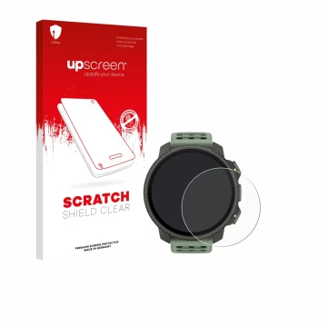 Front side of a product packaging with the brand logo upscreen. Next to it is the device Suunto Vertical 2 shown with the corr