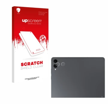 Front side of a product packaging with the brand logo upscreen. Next to it is the device Samsung Galaxy Tab S11 Ultra (ONLY Ca