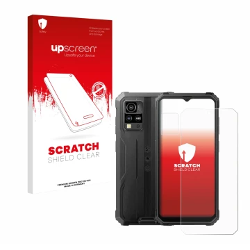 Front side of a product packaging with the brand logo upscreen. Next to it is the device Blackview BV4800 SE (Front+Camera) sh