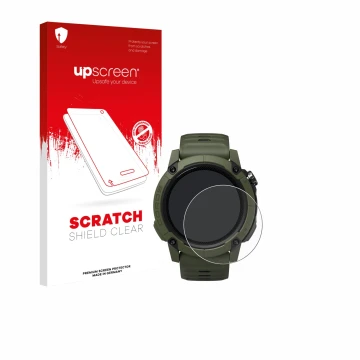 Front side of a product packaging with the brand logo upscreen. Next to it is the device Coros NOMAD shown with the correspond