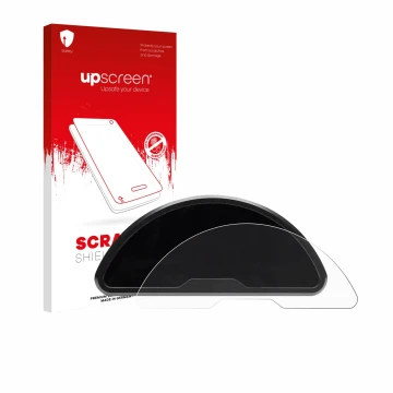 Front side of a product packaging with the brand logo upscreen. Next to it is the device motogadget motoscope pro shown with t
