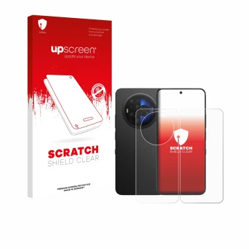 Front side of a product packaging with the brand logo upscreen. Next to it is the device TCL NXTPAPER 60 Ultra (Front+Back) sh