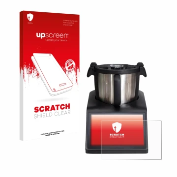 Front side of a product packaging with the brand logo upscreen. Next to it is the device Ufesa TotalChef RK10 shown with the c