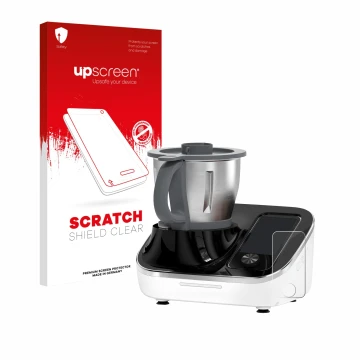 Front side of a product packaging with the brand logo upscreen. Next to it is the device TOKIT Omni Cook C2 shown with the cor