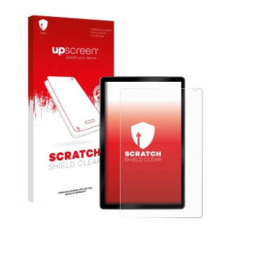 Front side of a product packaging with the brand logo upscreen. Next to it is the device Yicty C108 10.1