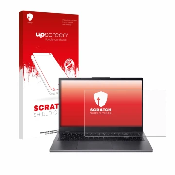 Front side of a product packaging with the brand logo upscreen. Next to it is the device Acer Aspire 15 A15-51 shown with the 