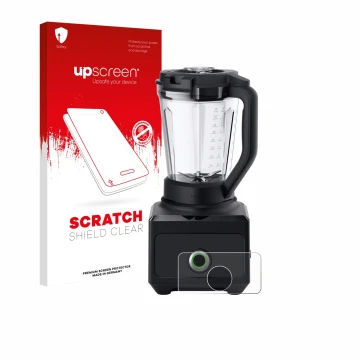 Front side of a product packaging with the brand logo upscreen. Next to it is the device Braun PowerBlend 9 shown with the cor