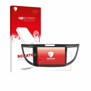 Front side of a product packaging with the brand logo upscreen. Next to it is the device Joying Car Radio 9