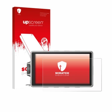 Front side of a product packaging with the brand logo upscreen. Next to it is the device DJI Ronin 4D shown with the correspon