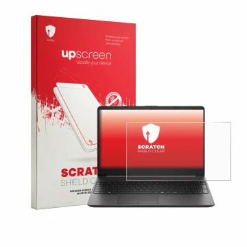 Front side of a product packaging with the brand logo upscreen. Next to it is the device HP EliteBook 250RT G9 shown with the 
