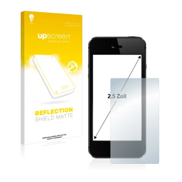 Front side of a product packaging with the brand logo upscreen. Next to it is the device shown with the corresponding screen p