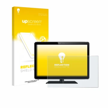 Front side of a product packaging with the brand logo upscreen. Next to it is the device shown with the corresponding screen p