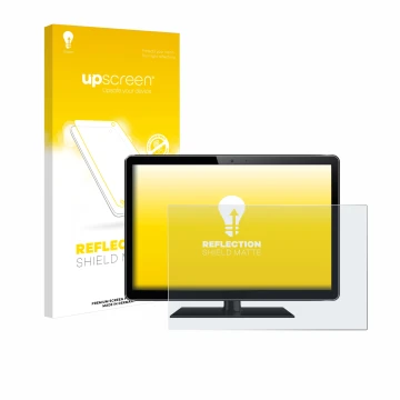 Front side of a product packaging with the brand logo upscreen. Next to it is the device shown with the corresponding screen p