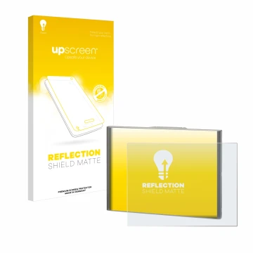 Front side of a product packaging with the brand logo upscreen. Next to it is the device Siemens Simatic MP 377 12