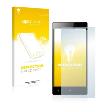Front side of a product packaging with the brand logo upscreen. Next to it is the device Lenovo Vibe X2 shown with the corresp