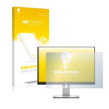 Front side of a product packaging with the brand logo upscreen. Next to it is the device Dell Ultrasharp U2415 shown with the 