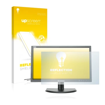 Front side of a product packaging with the brand logo upscreen. Next to it is the device Lenovo LT2323p shown with the corresp