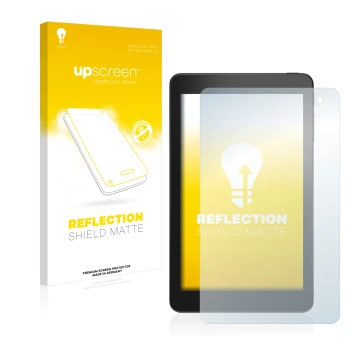 Front side of a product packaging with the brand logo upscreen. Next to it is the device Dell Venue 8 Pro 5855 shown with the 