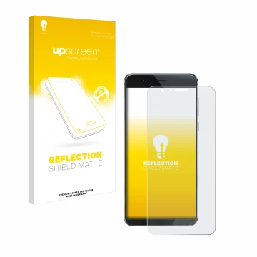 Front side of a product packaging with the brand logo upscreen. Next to it is the device Honor 8 shown with the corresponding 