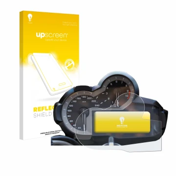 Front side of a product packaging with the brand logo upscreen. Next to it is the device BMW R 1200 GS K50 2013-2018 Speedomet