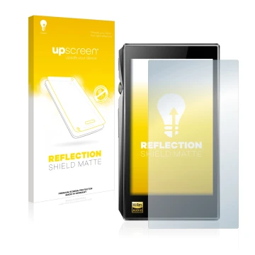 Front side of a product packaging with the brand logo upscreen. Next to it is the device FiiO X5 III shown with the correspond