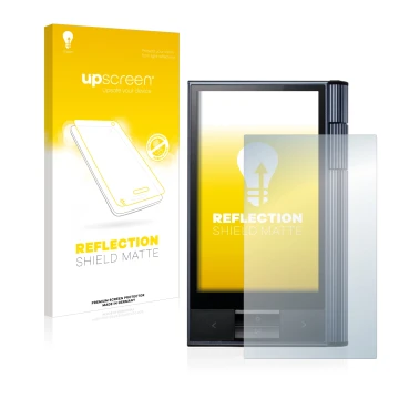 Front side of a product packaging with the brand logo upscreen. Next to it is the device Astell&Kern AK KANN shown with the co