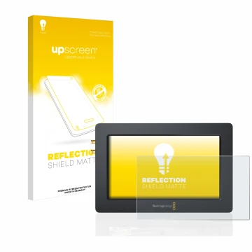Front side of a product packaging with the brand logo upscreen. Next to it is the device Blackmagic Design Video Assist (5.0) 