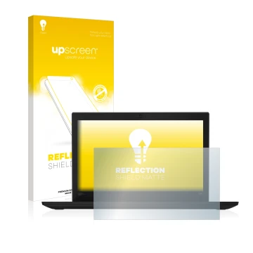 Front side of a product packaging with the brand logo upscreen. Next to it is the device Lenovo Thinkpad X280 shown with the c